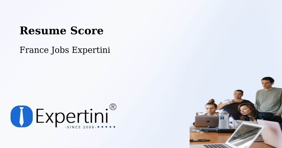 Resume Score & Job Description Match Tool – Hem - France Jobs Expertini